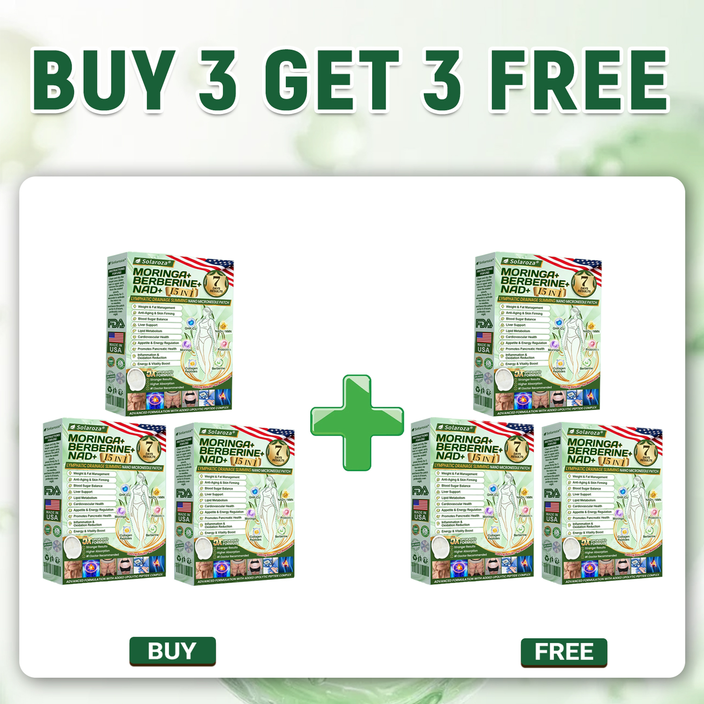 โกOfficial Store | ๐ Solarozaยฎ Moringa & Berberine 15-IN-1 Advanced Nano Microneedle Patch (Once Daily, visible changes in 7 days) โ
Obesity, Diabetes, Sleep Apnea, And Joint Issues