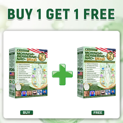 🏆Official Pharmacy Direct | Solaroza® Moringa & Berberine 15-IN-1 Nano Microneedle Patch
