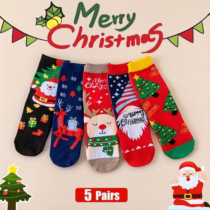 Officiell butik、🧦🎄 Sfrcord® Mysiga Julstrumpor – Julstämning för dina fötter!