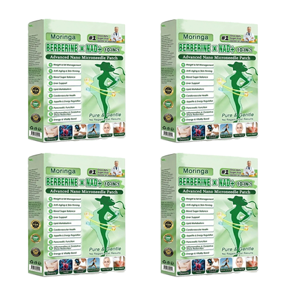 FDA Registered & GMP Certified  | 🧑‍⚕️🩺 Solaroza® Moringa & Berberine 10-IN-1 Advanced NanoMicroneedle Patch |  Backed by Scientific Evidence |10-in-1 Formula | Results in 5 Days