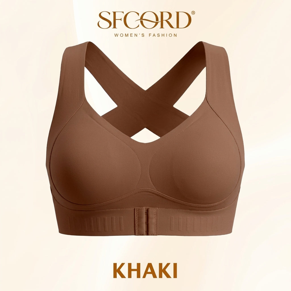 SFRCORD® X-Back Posture Support Bra — Aligns Spine, Eases Back Pain, No Digging Straps