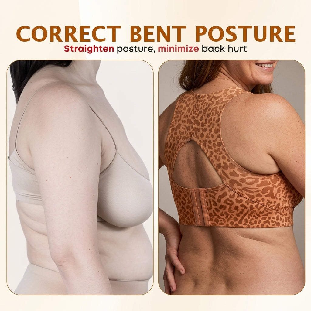 SFRCORD® X-Back Posture Support Bra — Aligns Spine, Eases Back Pain, No Digging Straps