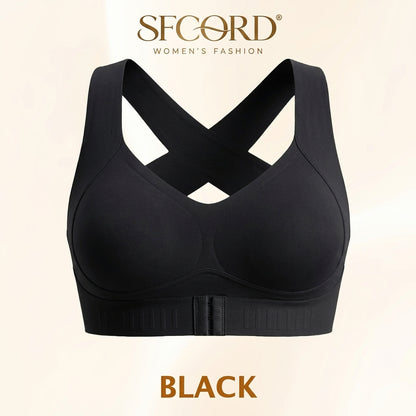 SFRCORD® X-Back Posture Support Bra — Aligns Spine, Eases Back Pain, No Digging Straps